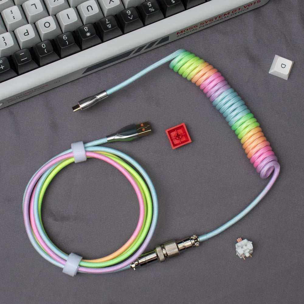 Unleash the Swagger: Why Your Custom Keyboard Needs a Glorious Aviator Cable【1】