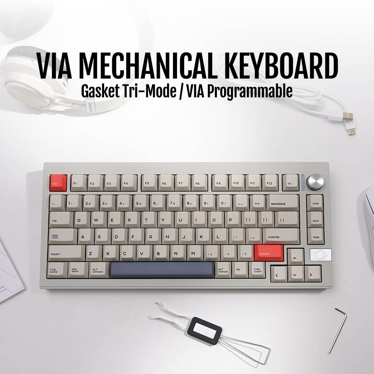 CIDOO V75 Finalkey Mechanical Keyboard
