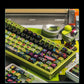 Yong Qiu Noise Graffiti Metallic Paint Mechanical Keyboard Keycaps — Street Art Premium Series