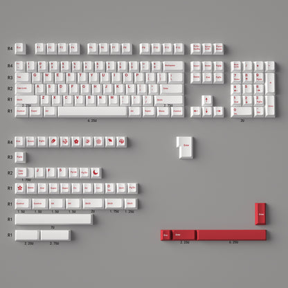 cherry - Minimalist white and black English - single-sided box packaging
