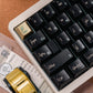 Sorcerer's Diamond Black Gold Metallic Finish Keycaps