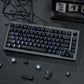 Black Side-engraved Translucent PBT Keycaps