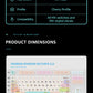 Pixel Digimon Mechanical Keyboard Keycaps — Cherry Profile PBT + PC