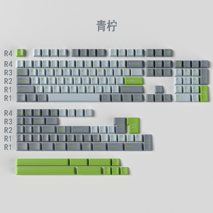 Phantasmagoria/Apollo/Ape ABS Doubleshot Semi-transparent Series keycaps
