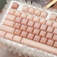 CSA Jelly Pudding Double-Shot Mechanical Keyboard Keycaps — ABS + PC | Foundation / Blueberry / Strawberry