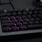 Black Side-engraved Translucent PBT Keycaps