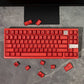 Candle Dragon Red Keycaps