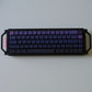 Black Purple Gradient Keycaps — MAO Profile PBT Dye-Sub