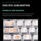 Yong Qiu Brahma Ceramics Mechanical Keyboard Keycaps — Cherry Profile PBT | Blue & Gold Characters Edition