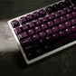 Vior Purple/Orange/Rose Red/Pyga Semi-transparent ABS Keycaps