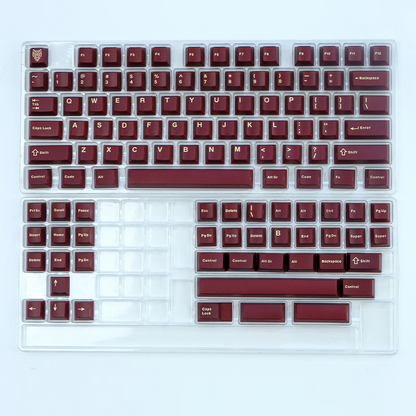 Vior Purple/Orange/Rose Red/Pyga Semi-transparent ABS Keycaps