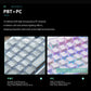 Cloud Pattern Feather Keyboard Keycaps
