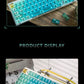 Hawaii 2.0 Gradient Blue Transparent Mechanical Keyboard Keycaps — Cherry Profile