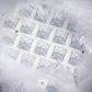 Snow Maiden Hall Effect Switch Dual-LED PC Top Housing — Compatible with Maisui / EV63 / EV64 Magnetic Keyboards