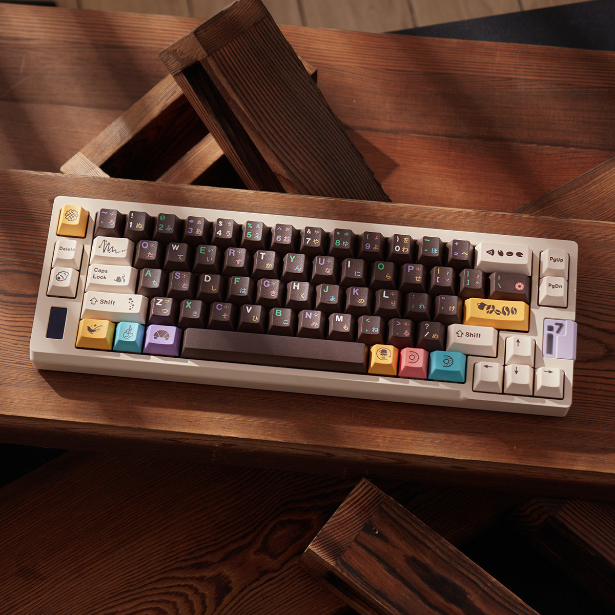 Afternoon Tea Donut PBT Keycaps
