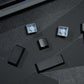 Black Side-engraved Translucent PBT Keycaps