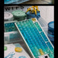 Hawaii 2.0 Gradient Blue Transparent Mechanical Keyboard Keycaps — Cherry Profile