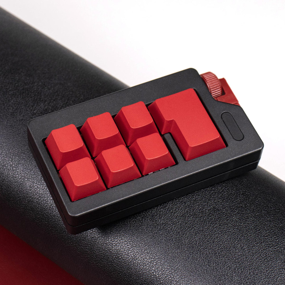 7-Key Mechanical Switch Tester — Black/Red & Black/Pink