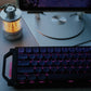 Black Purple Gradient Keycaps — MAO Profile PBT Dye-Sub