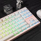 White/Purple/Pink/Black Crystal Translucent Keycaps