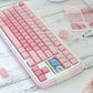 CSA Jelly Pudding Double-Shot Mechanical Keyboard Keycaps — ABS + PC | Foundation / Blueberry / Strawberry