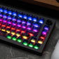 Neon/Kaiju/Star Flint Gradient Swoosh Matte Translucent Keycaps