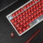 Morning C Late A Misty PC Keycaps White/Red/Black/Blue/Purple Large Complete Set