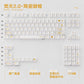 Yong Qiu Brahma Ceramics Mechanical Keyboard Keycaps — Cherry Profile PBT | Blue & Gold Characters Edition