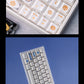 Yong Qiu Brahma Ceramics Mechanical Keyboard Keycaps — Cherry Profile PBT | Blue & Gold Characters Edition
