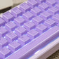 White/Purple/Pink/Black Crystal Translucent Keycaps