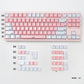 White/Purple/Pink/Black Crystal Translucent Keycaps