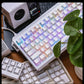 Cloud Pattern Feather Keyboard Keycaps
