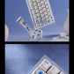 Yong Qiu Brahma Ceramics Mechanical Keyboard Keycaps — Cherry Profile PBT | Blue & Gold Characters Edition