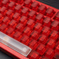 Morning C Late A Misty PC Keycaps White/Red/Black/Blue/Purple Large Complete Set