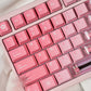 Blue/Red/Purple/Green/Pink Gradient Snow Mountain PBT&PC Keycaps（149 keys）