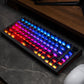 Neon/Kaiju/Star Flint Gradient Swoosh Matte Translucent Keycaps