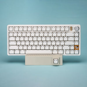 BJ75 "Miaomiao Cat Ear" Transparent Gasket Mechanical Keyboard | Triple-Mode