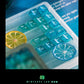 Hawaii 2.0 Gradient Blue Transparent Mechanical Keyboard Keycaps — Cherry Profile