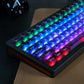 Neon/Kaiju/Star Flint Gradient Swoosh Matte Translucent Keycaps