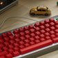 Minimalist Black/White/Red/Retro Uncut PBT Keycaps