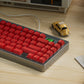 Minimalist Black/White/Red/Retro Uncut PBT Keycaps