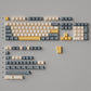 Minimalist Black/White/Red/Retro Uncut PBT Keycaps
