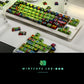 Yong Qiu Noise Graffiti Metallic Paint Mechanical Keyboard Keycaps — Street Art Premium Series