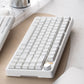 BJ75 Lilith/White Reflection Three-Mode Mechanical Keyboard