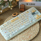MAO "Sushi Kitty" Premium Two-Tone Crystal Keycap Set