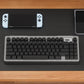 Black Thai Keycaps with Engraved Characters