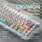 Pixel Digimon Mechanical Keyboard Keycaps — Cherry Profile PBT + PC
