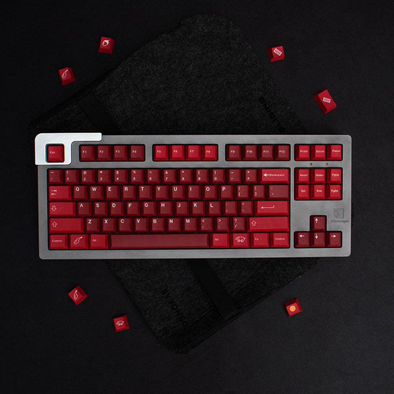 Ham-Themed Mechanical Keyboard Keycaps — Cherry Profile