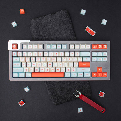 DSA Two-Color Salmon Mechanical Keyboard Keycaps