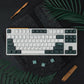Two-Color Botanical Garden Mechanical Keyboard Keycaps — Cherry Profile